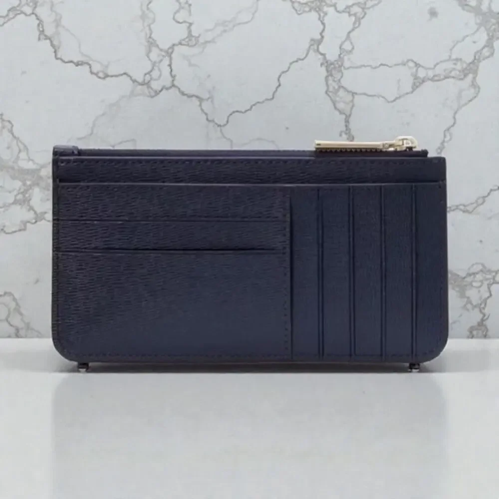 Disney X Kate Spade New York Lady And The Tramp Large Card Holder In Navy KH620